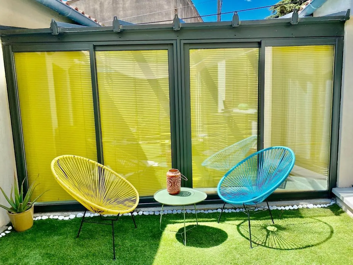 Tatil Evi Atypical 5-Person House With Patio, Downtown, Air-Conditioning Aix-en-Provence